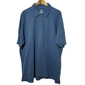 Patagonia Performance Pique Poloshirt Kurzarm Blau Herren Gr. 2XL Neu mit Etikett - Bild 1 von 8