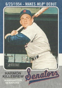 2024 Topps Heritage Baseball '75 Retires #75R1 Harmon Killebrew - Bild 1 von 2