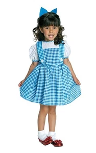 DISFRAZ DE HALLOWEEN DOROTHY MAGO DE OZ CON LICENCIA PARA NIÑAS PEQUEÑAS NIÑAS NIÑOS - Imagen 1 de 2