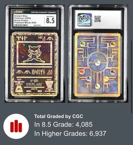 Antiguo Mew 2000 Pokemon Película Promo Holo CGC 8,5 casi nuevo/como nuevo+ - Imagen 1 de 3