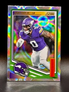 Tarjeta holográfica de fútbol americano Ivan Pace Jr 218/299 2025 Panini Score - Imagen 1 de 2