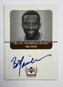 Upper Deck #bl Bob Lanier Epic Signatures 1999 automático AR136 - Imagen 1 de 2