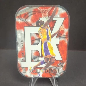 1999-2000 Skybox Kobe Bryant #10 E-Xceptional Los Angeles Lakers Red Die Cut - Picture 1 of 14