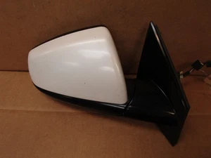 Espejo retrovisor lateral derecho 10 11 12 13 14 Cadillac SRX pasajero Rh 2010-2014 blanco - Imagen 1 de 8
