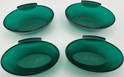 Tupperware LOT 4 Open House Collection Little Dipper Bowls Green 4795 - Image 1 of 4