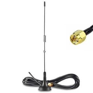 UT-106UV SMA-Male Dual Band Antenne radio mobile de voiture compatible avec les - Zdjęcie 1 z 7