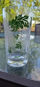 🌿Vintage Boscul Peanut Butter 5" Glass White CHRYSANTHEMUM - Picture 1 of 13