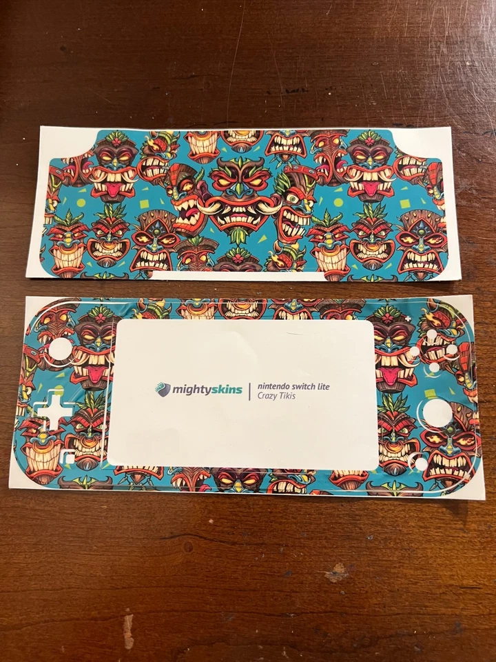 Nintendo Switch Lite Skin Decal Crazy Tikis Nintendo Sticker - Image 1 of 1