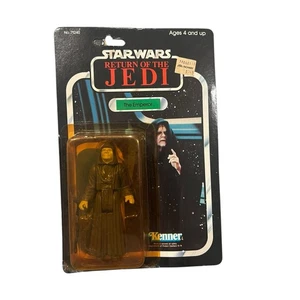 Vintage Star Wars 1983 The Emperor ROTJ 77 Card BACK MOC Kenner New - Picture 1 of 8