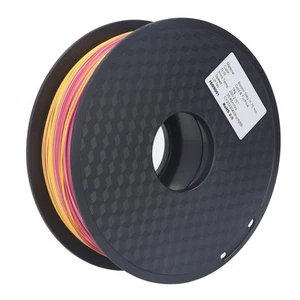 Consommables 3D Filament De Soie 1 75 Mm Or Et Rouge Violacé Brillant PLA - Bild 1 von 12