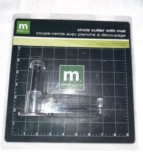 NEW Making Memories Circle Cutter Deluxe with Mat Scrapbooking Crafts Crazy - Picture 1 of 2