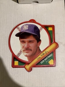 1989 Superstar Collectible Plaques Tara Play Ball MLB Baseball Don Mattingly NM - Bild 1 von 2