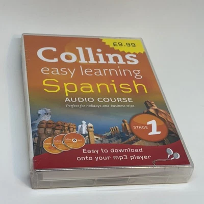 Unopened Collins Easy Learning Spanish Audio Course Stage One - Image 1 of 3