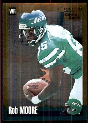 1994 Score Gold Zone #220 Rob Moore New York Jets - Image 1 of 2
