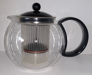 BODUM Assam Tea Press Infuser 2 Cup Jorgensen Design Teapot Switzerland - Picture 1 of 7