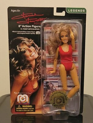 Figura de acción FARRAH FAWCETT 8 pulgadas Mego (2018) Charlie's Angels Foto 1 de 3