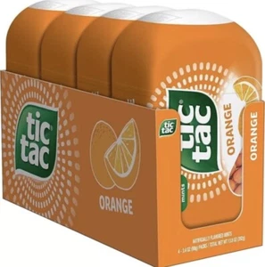 Tic Tac Minzen mit Orangengeschmack 200 Stück OnTheGo Erfrischung 3,4 Oz Menge 4 - Bild 1 von 5