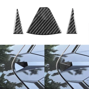 Adhesivo triángulo de fibra de carbono para cámara trasera de coche para Corvette C8 2020-24 - Imagen 1 de 9