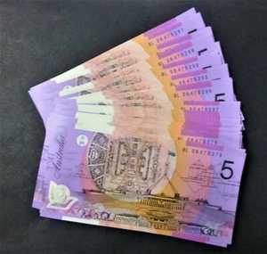 Australia 2008 $5 Stevens/Henry UNC Banknotes BL-08479280-379 - Picture 1 of 6