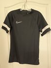 Dri-fit noir manches courtes top football nike sport sport t-shirt taille S