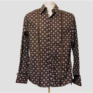 Camisa Jimi Hendrix Experience S Rock N Roll Religión Etiqueta Púrpura Puño Marrón - Imagen 1 de 11