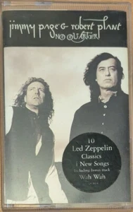 JIMMY PAGE & ROBERT PLANT no quarter UK CASSETTE FREE POST LED ZEPPELIN THE FIRM - Picture 1 of 3