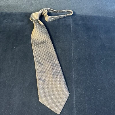 Corbata Walker Bros marrón para hombre 100 % seda 59L x 4 Foto 1 de 4