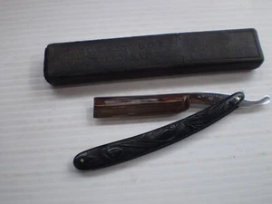 VINTAGE BOKER STRAIGHT RAZOR 11/16 - - Picture 1 of 11