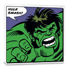 Unglaubliche Hulk Smash Leinwandbild Marvel 40x40cm auf 3,8cm dicken Keilrahmen 