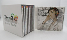 Steins;Gate CD Audio Series LABORATORY MEMBER 1-8 Box & Vocal Best 9CDs Japan