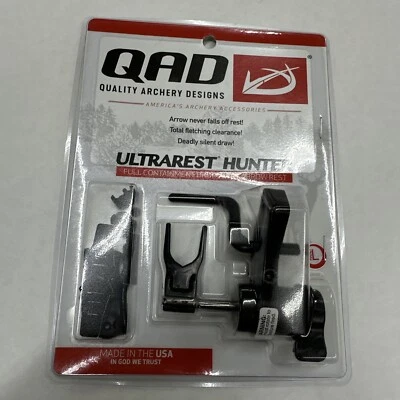QAD Ultra-Rest LH Hunter Arrow Rest - Black - Image 1 of 2