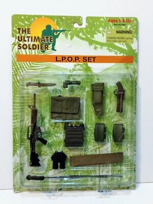 ULTIMATE SOLDIER L.P.O.P.  SET   21ST CENTURY TOYS 1997  - image 1 of 4