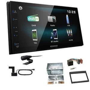 Kenwood Digital Autoradio DAB+ Bluetooth für Porsche Boxster 1996-2004 schwarz - Bild 1 von 5