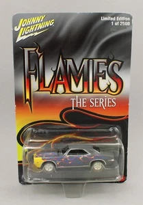 Johnny Lightning *FLAMES THE SERIES* Grey 1969 Chevrolet Camaro NIP - Picture 1 of 1