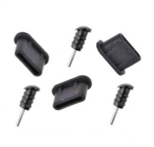 3X OSŁONA WTYCZKI PRZECIWPYŁOWEJ USB-C + JACK SILIKON do Sony Xperia 1 VII - Zdjęcie 1 z 1