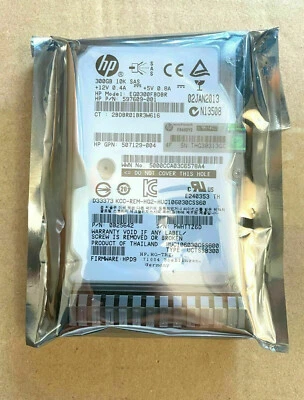 For HP 652564-B21 300GB 10K SAS 2.5" HDD 6Gb/s 653955-001 SC 0HRS - Image 1 of 4