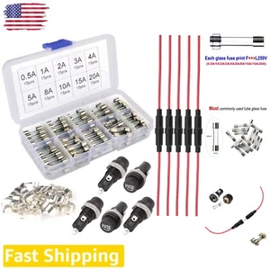 Comprehensive Glass Fuse Kit with Quick-Blow Technology - Electrical DIY Bundle - Picture 1 of 7