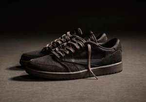 Nike Air Jordan 1 Low Travis Scott Velvet Brown BabyToddler DO5441-202 TD - 10C - Picture 1 of 6