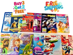 DISNEY Kids Colouring Books Book Girls Boys Children Activity Fast Shipping NEW - Picture 1 of 31