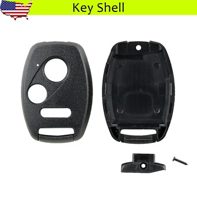 Para Honda Civic LX 2005-2017 Fit CR-V Ridgeline Control Remoto Coche Llavero Carcasa Estuche 3B Foto 1 de 4
