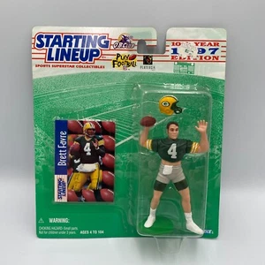 Modellino Starting Lineup Edizione 1997 NFL Brett Favre Green Bay Packers - Foto 1 di 2