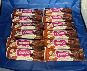 12 x Novo Protein Bars 62g - Chocolate Brownie Flavour (BB: 11/2025) - Picture 1 of 2