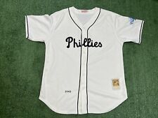 Mitchell And Ness Philadelphia Phillies Jimmie Fox Jersey 1945 56 OG Authentic