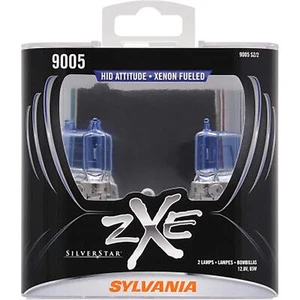 SYLVANIA - 9005 (HB3) SilverStar zXe High Performance Halogen Headlight Bulb - - Picture 1 of 7