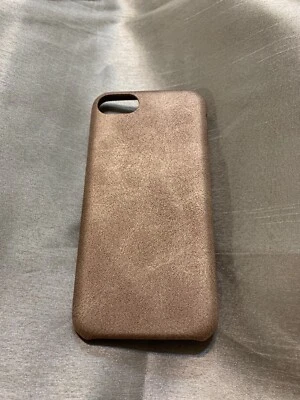 Golden leather style protective case - iPhone 7/8 - rosegold - Image 1 of 3