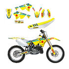 New RM 125 250 01-08 World Restyle Graphics Kit & Seat Cover KEVIN STRIJBOS KSRT