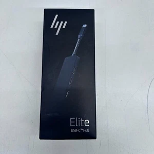 HP Elite USB-C Hub 4WX89AA - New Open Box - Picture 1 of 4
