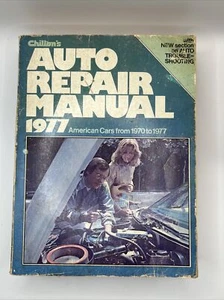 Manual de reparación de automóviles Chilton's 1970-1977 American Cars 6503 - Imagen 1 de 4