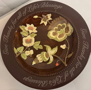Life's Blessings 8.1" x 1.4" Cuenco Floral (Juego de 2) - Imagen 1 de 5