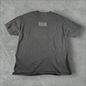 Vintage Nine Inch Nails Shirt Mens XL Black Purple Downward Spiral 90s 1994 Tour - Picture 1 of 9